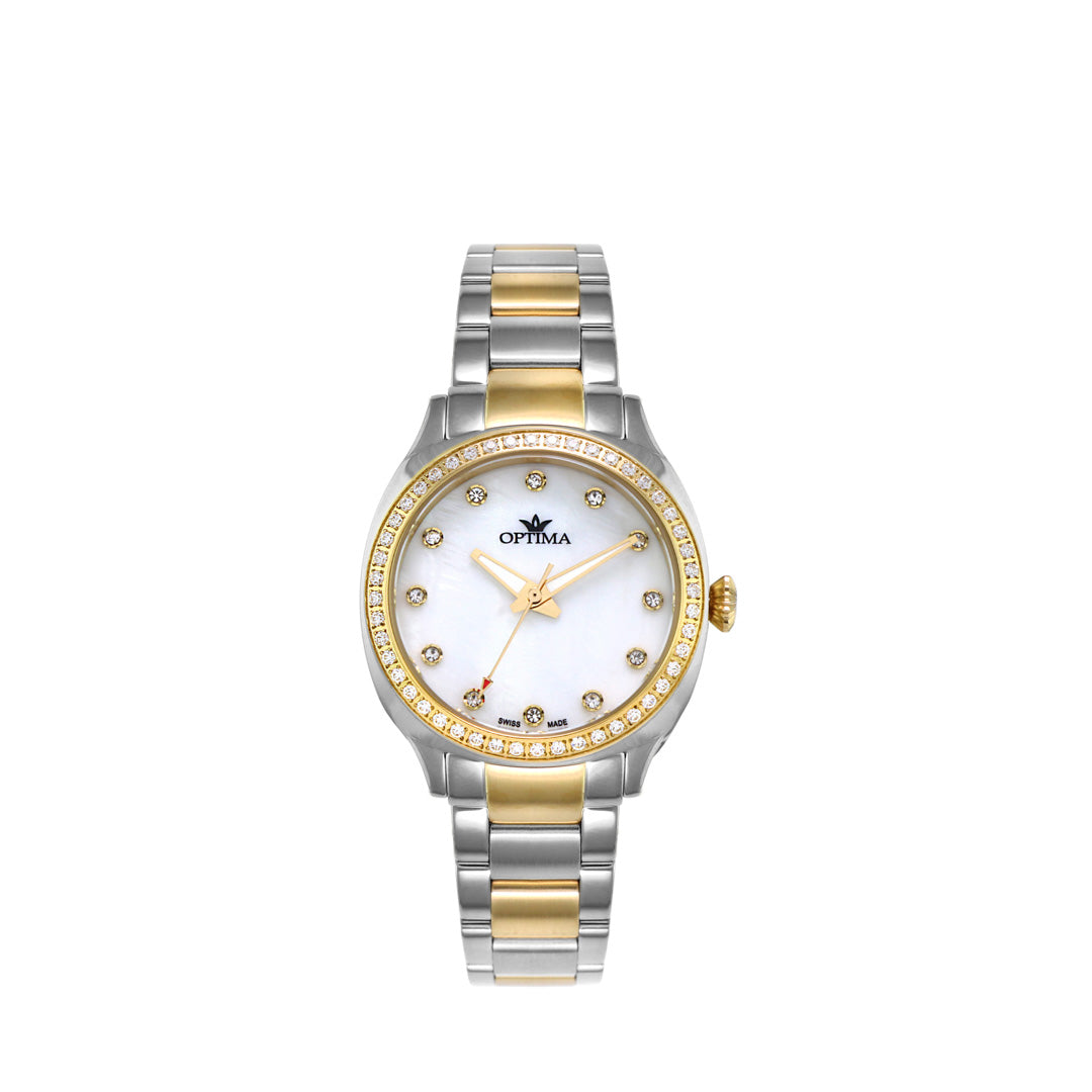 Women's Quartz Watches Optima ( كتوفر ٣ ألوان    )