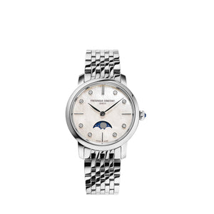 Women's Quartz Diamond Watches Frederique Constant Moonphase