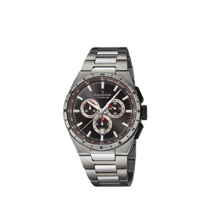 Men's Quartz Chronograph Watches Candino Titanium