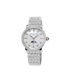 Women's Quartz Diamond Watches Frederique Constant Moonphase
