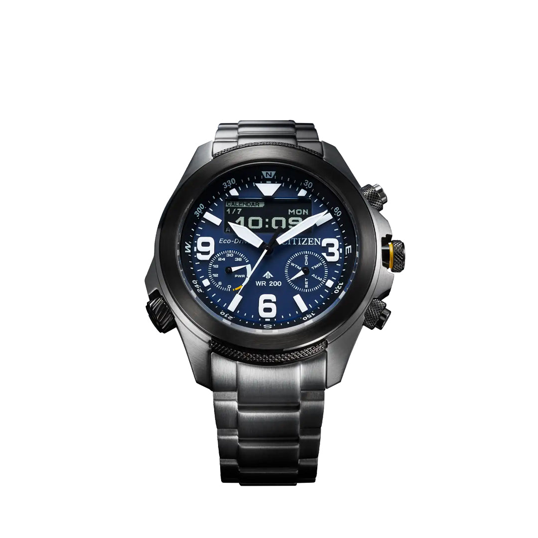 Men's Quartz Chronograph Watches Promaster Land Eco-Drive Citizen