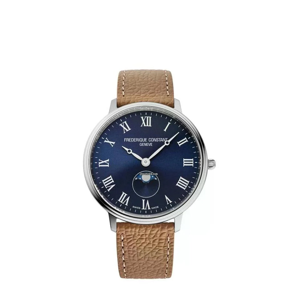 Men's Quartz Moon phase Watches Frederique Constant