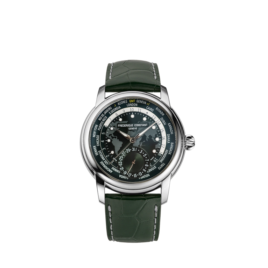 Men's Automatic Worldtimer Watches Frederique Constant