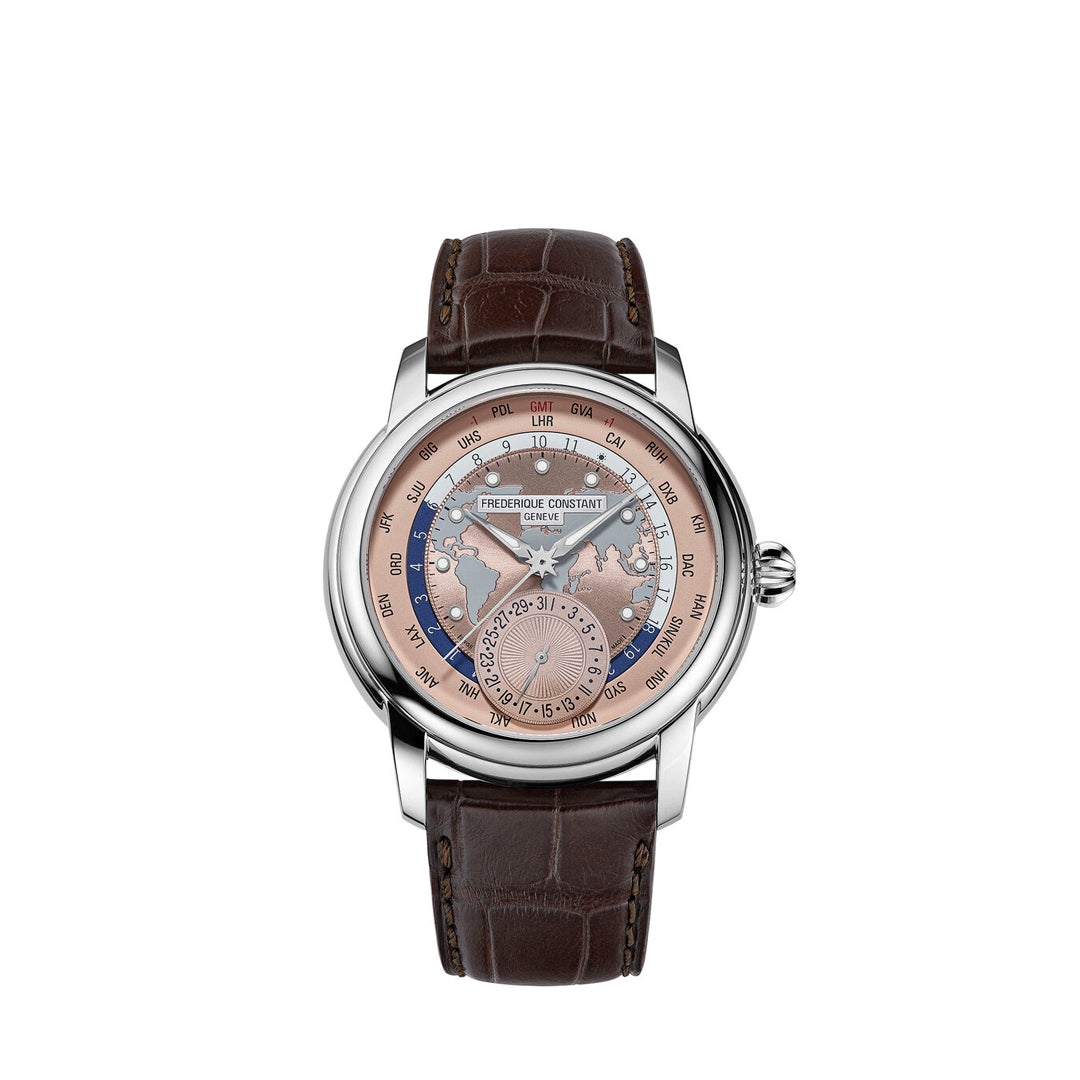Men's Automatic Worldtimer Watches Frederique Constant