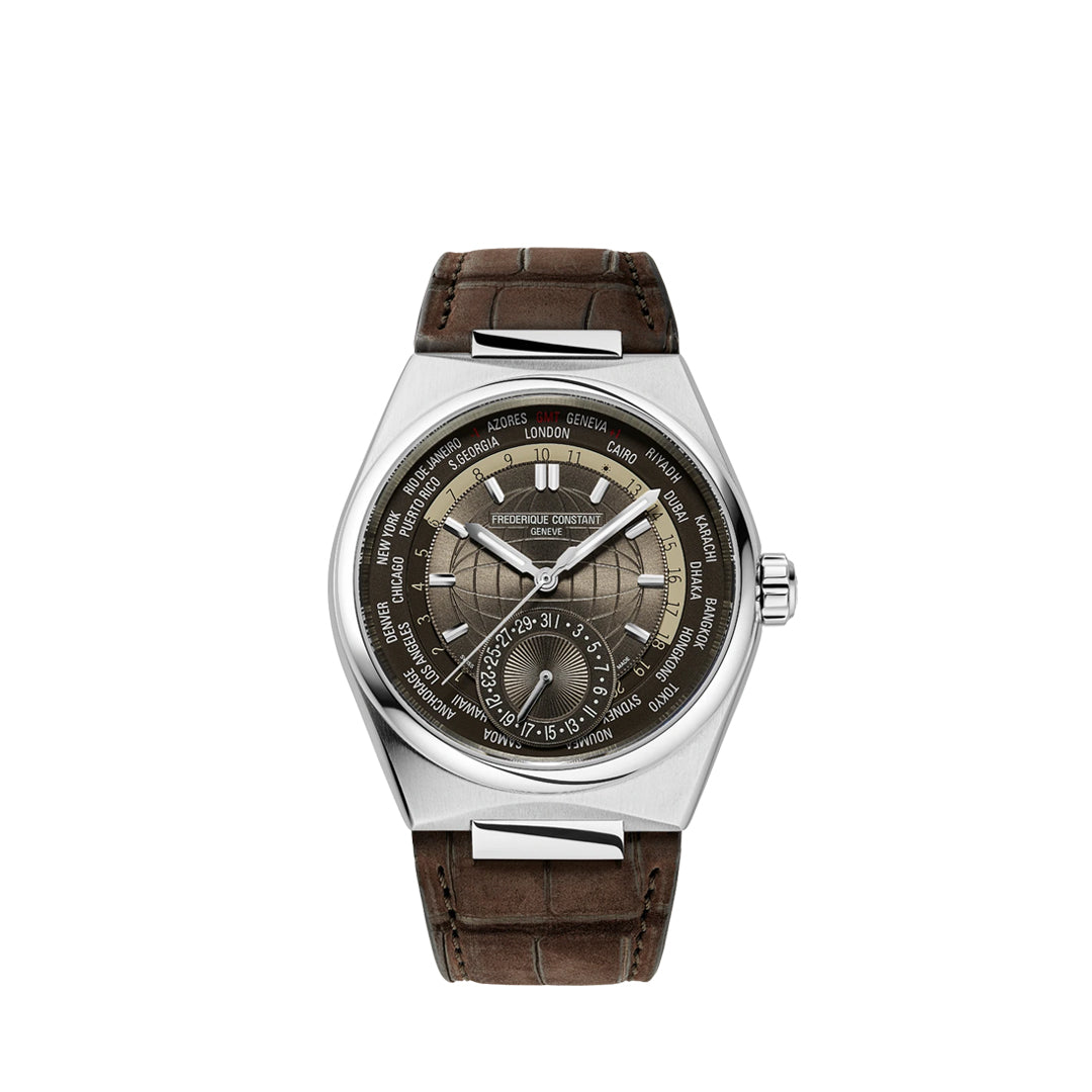 Men's Automatic Worldtimer Watches Frederique Constant