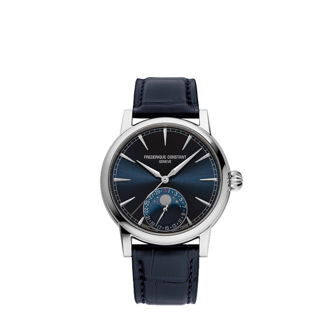 Men's Automatic Moon Phase Watches Frederique Constant