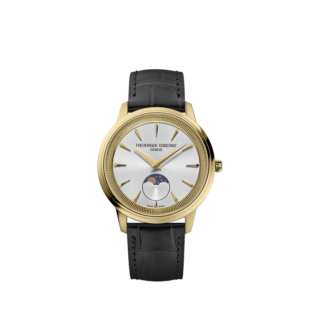Quartz Moon Phase Watches Frederique Constant Moneta