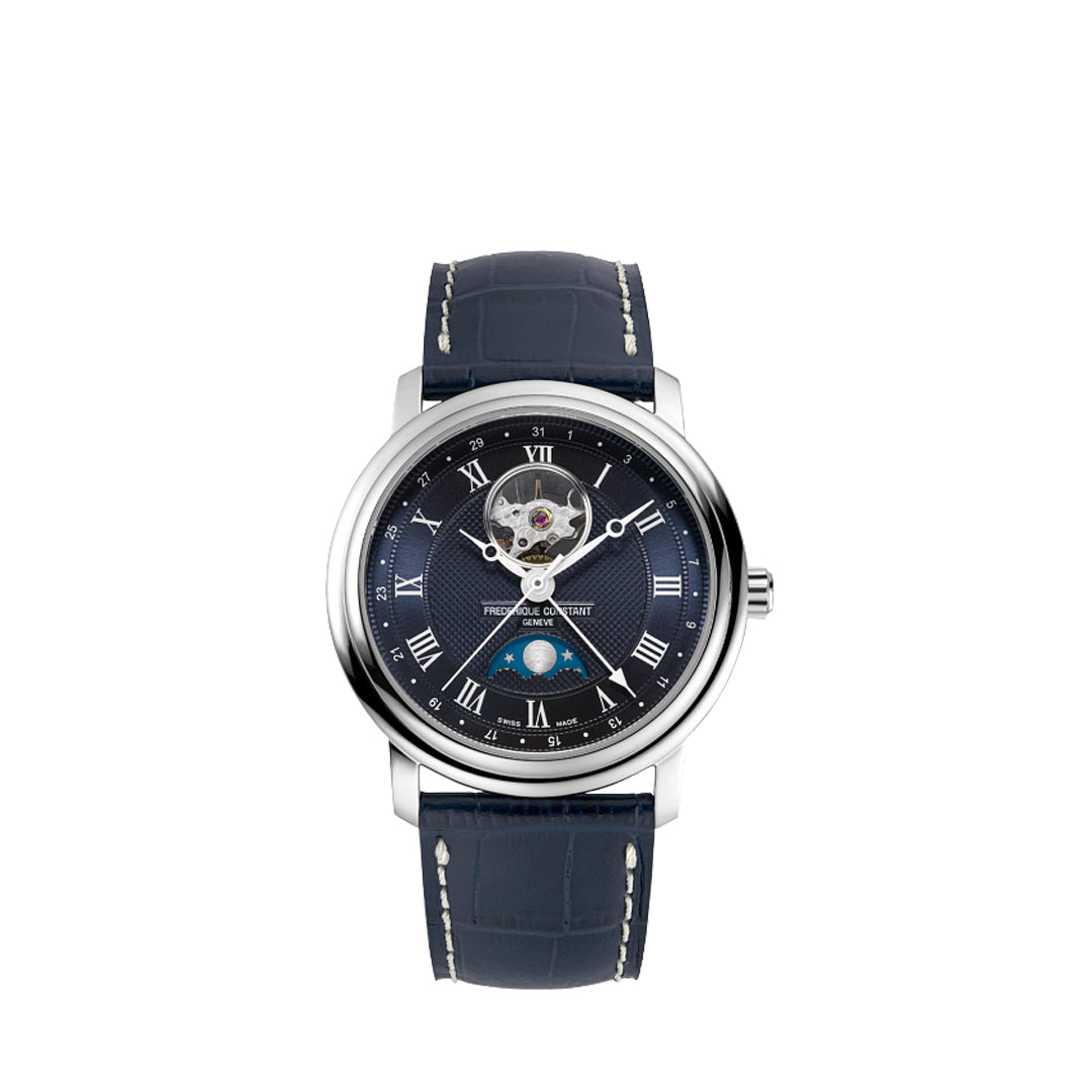 Men's Automatic Moon Phase Watches Frederique Constant