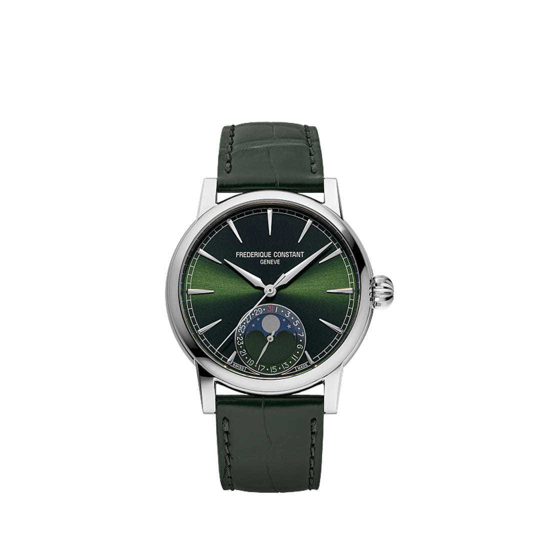 Men's Automatic Moon Phase Watches Frederique Constant
