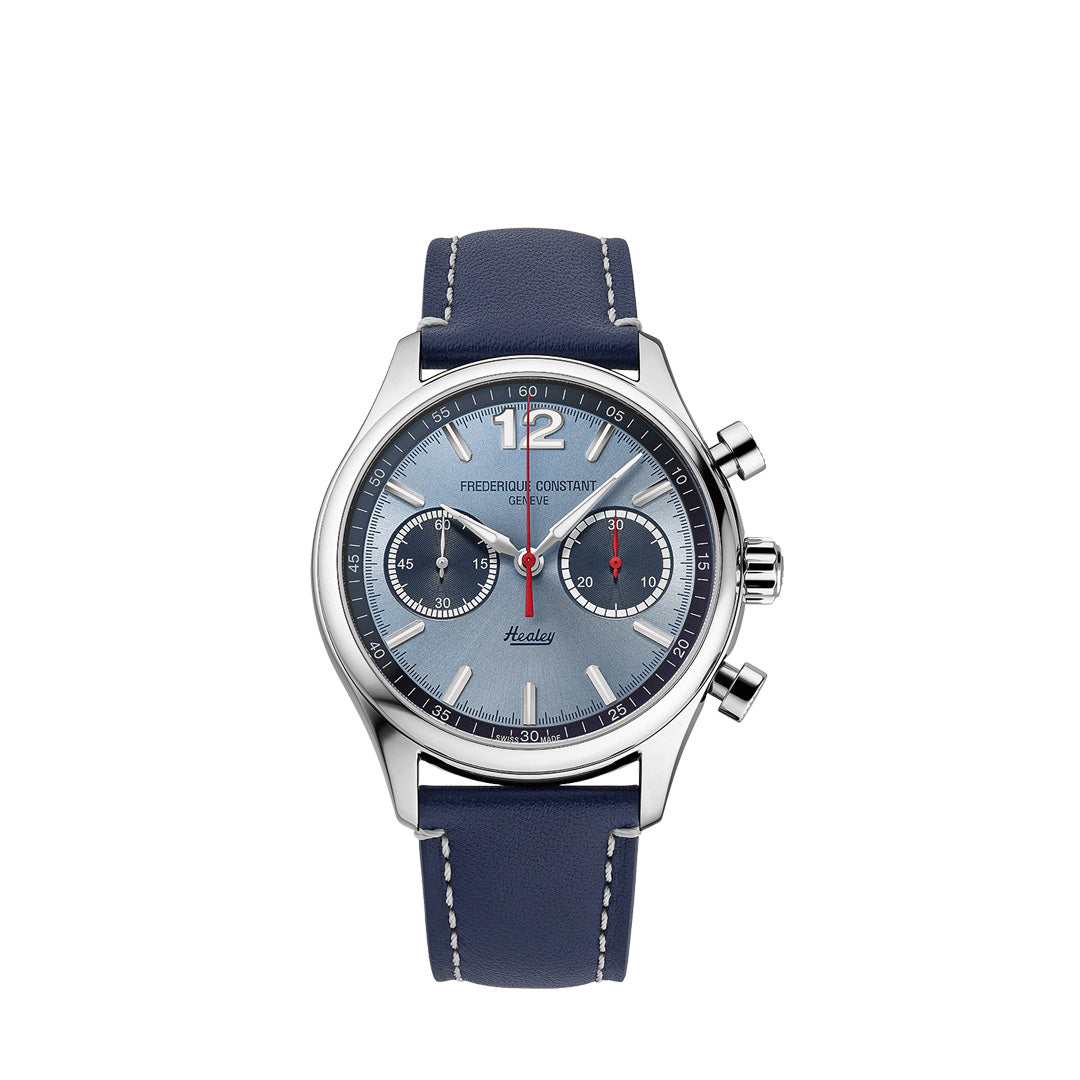 Men's Automatic Chronograph Watches Frederique Constant Vintage Rally Healey